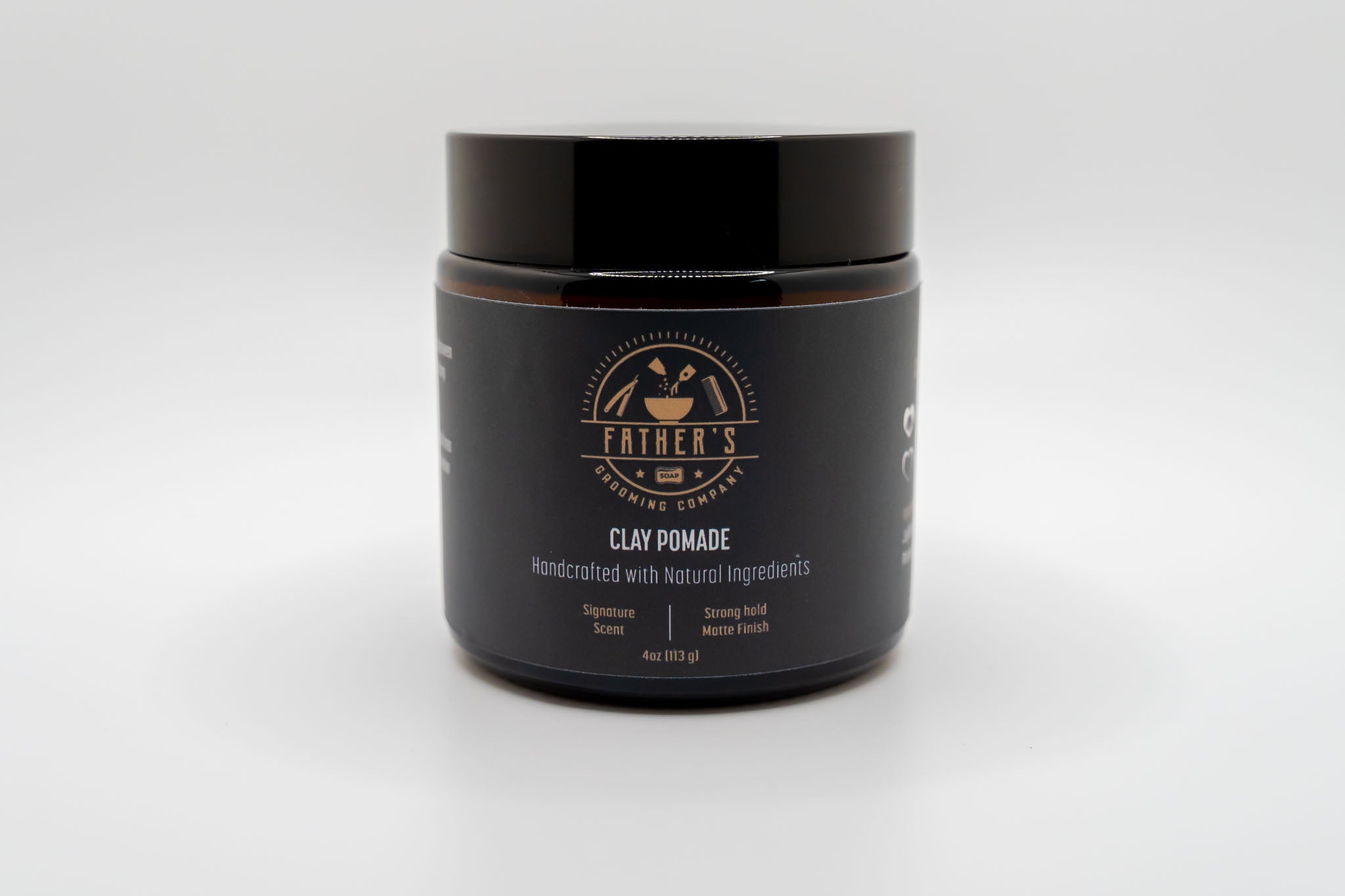 Father’s Grooming Clay Pomade - Strong Hold Styling Clay for Men