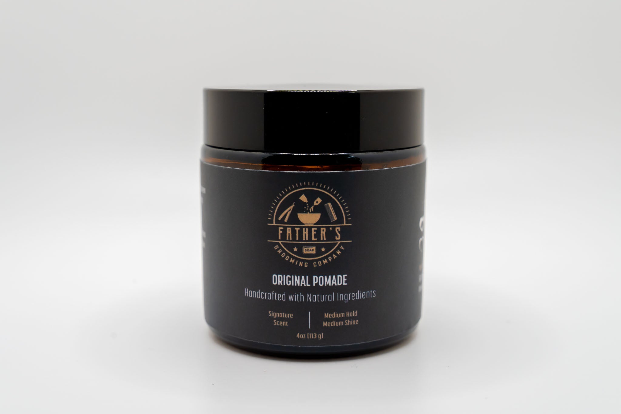 Father's Grooming Original Pomade - Medium Hold Hair Pomade For Men